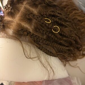 Bobbi boss Full Lace 32" Boho Box Braid - brown t4/27/30 - Premium Synthetic Wig